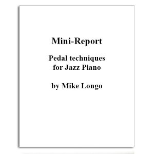 Pedal techniques for Jazz Piano by Mike Longo
